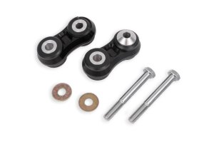 Ford Mustang Vertical Links - Rear - BMR Suspension - Delrin Bushings, Billet Aluminum - Black - `20-`22
